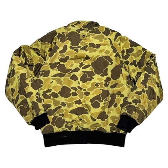 CABELAS Camo Outdoor Puffer Parka Hunting Insulated Winter Jacket Mens Medium - Picture 3 of 6